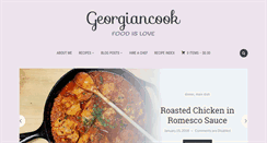 Desktop Screenshot of georgiancook.com